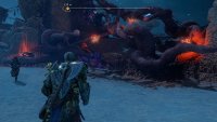 As you approach this area of The Forbidden Sands, the Frost Phantom will emerge.