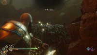 Look for the enemy on top of the stone here and take them out early on to avoid unexpected projectiles.