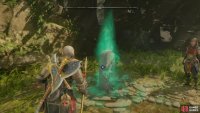 Kill the Reavers before you interact with the gravestone.