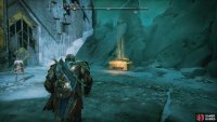 You’ll find the Legendary Chest to the right of the gate here.