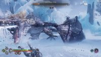 You can dodge to the side at the last minute to avoid the ice breath.