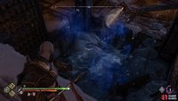 Destroy the F rune at the bottom level.
