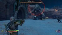 You’ll know that the shockwave attack is imminent when the drake raises its front legs like this.