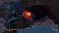 Throw the Leviathan Axe through the hive structures while the wall is open.