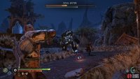 You can pick up these orbs to throw at the Soul Eater and inflict stun damage.