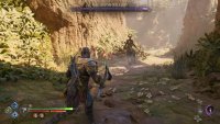 You can find the boss roaming around the canyon here.
