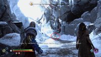The Loot Lizard is at the back of the area.