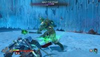 The second will be a normal melee attack, striking from your right to left.