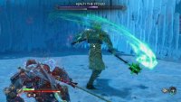 The third attack will also be a normal melee attack, but from the opposite direction.