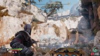 Find the first rune just behind and to the left of the Nornir Chest.