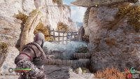 The Second rune can be found behind a gate to the south of the Nornir chest.