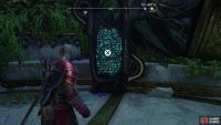 Search the lower level of the library to find the Lore Marker - Rules of the Sanctum,