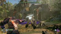 Toss your axe at the core when it’s exposed