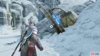 Search along the rubble near the Lake of Nine Mystic Gateway to find a scrap of Tyr’s statue, upon which is scribe the Rune Read - Tyr’s Left Bracer.