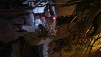 You will climb a wall as you journey to The Jungle