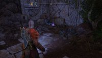 The Artifact is in the corner right after climbing that wall