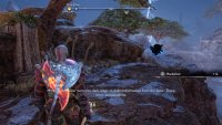 The rift will be at the cliff’s edge, past the Seidr enemies