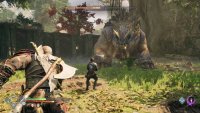 Target the two marks on the legs with your Spear and make them explode