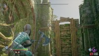 With the bramble removed you can cut the second drawbridge loose.