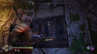 Break this wooden wall here to get very close to The Jungle