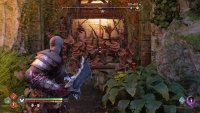 Burn through the vines to finally reach the dam