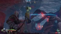 then use the twilight stone to ricochet the Leviathan Axe through some more hive tendrils.