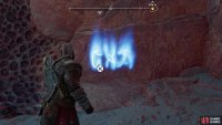 then head down to the area previously obstructed by the hive to find the Rune Read - Patience,