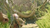 You can grapple across this where you fought the Ogres
