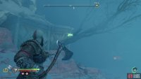 One of Odin’s Ravens can be found on a tree near a ruined tower.