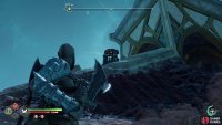 then light a rune brazier north of the Nornir Chest,