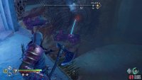 Use the Leviathan Axe to cut a dense hive tendril,