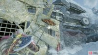 Pull the shield to the right,