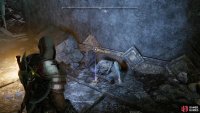 Climb over some rubble to find the Stolen Treasure - Ankh Artifact.