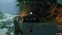 You’ll find a Nornir Chest as you explore The Southern Wilds.