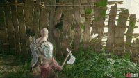 Fight your way through a passage occupied by Reavers, then destroy a wooden wall,