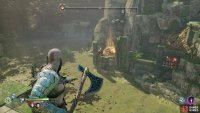 Before you can reach the Legendary Chest you’ll need to clear some rocks - the rocks near the Legendary Chest is easy enough, just hit a nearby fire pot.