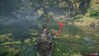 From the gate to the River Delta, take the rightmost channel as you row southeast,