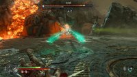 Gna can, and will throw a couple of Sonic Shuriken attacks. These are unblockable, but are easily avoided.