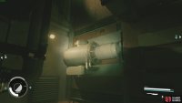 From the top of that turbine, jump towards the white vent, and then you’re directly below the Junction Box.