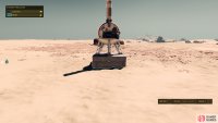 Find a planet (not this) and place a Beacon where you want to build. This allows you to build within the perimeter.