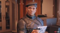 then speak with the officer to let you through (or just use the vents!).