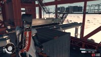 Climb up the tower to reach the elevator.