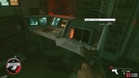 Use Delgado’s computer to disable the lockdown