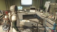 Use Ervin’s computer to get more information on his job.