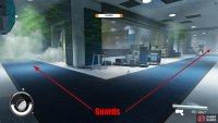 There are two guards who patrol this route (when they&rsquo;re not buggy).