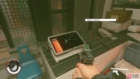 then activate the door via the computer in her shop. 