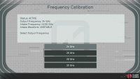 Come back to the lab and set the ruined world to 24GHz