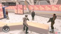 Speak with the security officer about the situation.