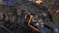 Interact with the power cables to reattach them. You don’t need your SID for this.