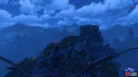 At night, you should be able to clearly see the Dawnsheen Trees.